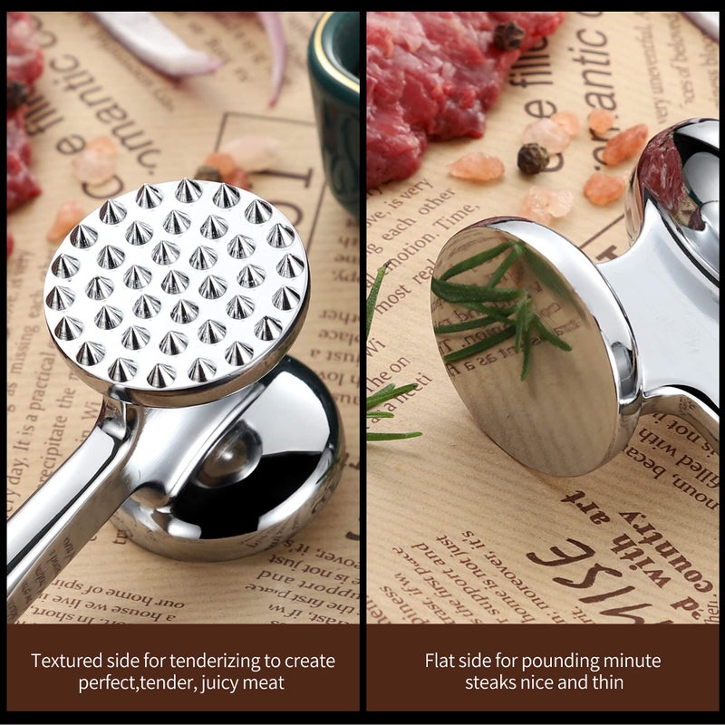 AOWOTO Meat Tenderizer Hammer Mallet Tool Pounder For Tenderizing Steak Beef And Poultry.Dishwasher Easy - Image 3